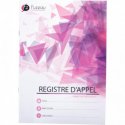 REGISTRE D'APPEL 40 ELEVES LISTE / RECO FUZEAU