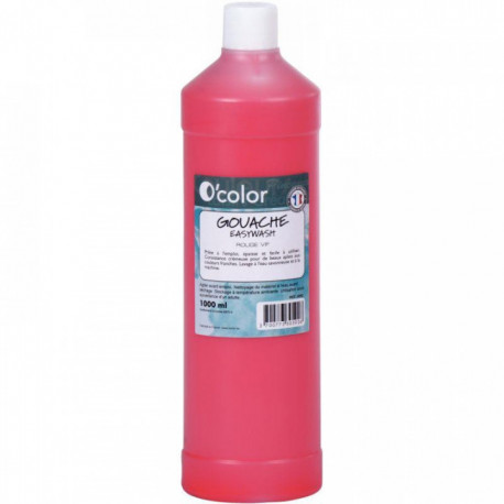 GOUACHE LIQUIDE 1 LITRE ROUGE  VIF