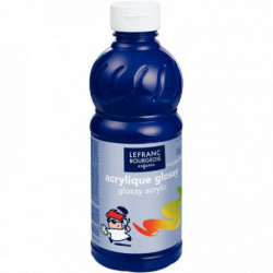 PEINTURE ACRYLIQUE BRILLANTE GLOSSY 500ML OUTREMER LEFRANC BOURGEOIS