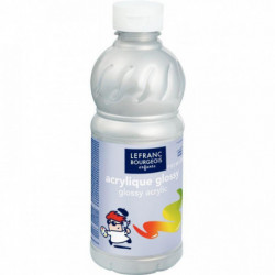 PEINTURE ACRYL GLOSSY 500ML ARGENT 188369