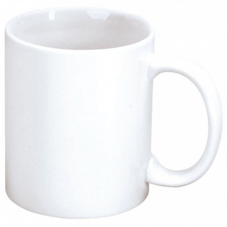 LOT DE 6 MUGS EN PORCELAINE