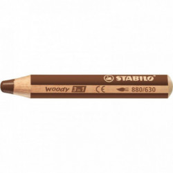 CRAYON DE COULEUR WOODY MARRON