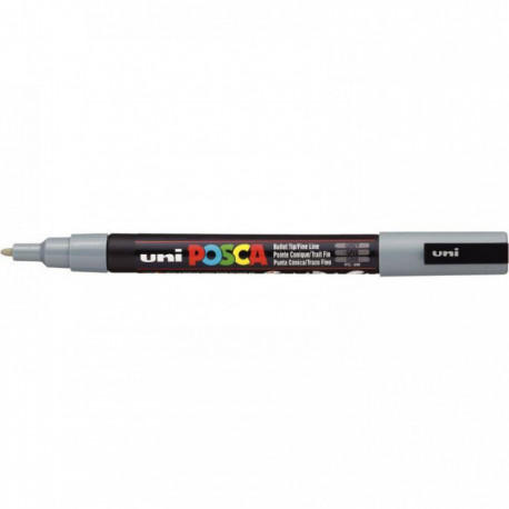 FEUTRE UNI POSCA PC3M OGIVE GRIS