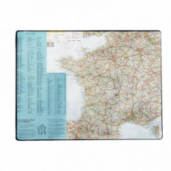SOUS-MAINS 53X40 CM, CARTE DE FRANCE