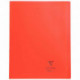 CAHIER PIQÛRE 96 PAGES 24X32 CM KOVERBOOK, SEYÈS 90G COUVERTURE EN POLYPROPYLÈNE, ROUGE