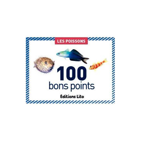 BOITE DE 100 IMAGES LES POISSONS