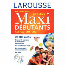 DICTIONNAIRE LAROUSSE MAXI DEBUTANTS CE-CM