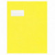 PROTÈGES-CAHIER  17X22 JAUNE *PQT10* ÉP. 21/100ÈME 17X22 CM PVC