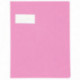 PROTÈGES-CAHIER ROSE *PQT10* ÉP. 21/100ÈME 17X22 CM PVC