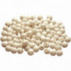 LOT DE 100 BOULES CELLULOSE COULEURS BLANCHE DIAMÈTRE 18 MM