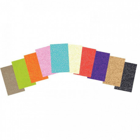 POCHETTE DE 30 FEUILLES POUR DECOPATCH MOTIFS CRAQUELÉS