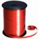 BOBINE DE 250M DE LONGUEUR SUR 7 MM DE LARGEUR DE BOLDUC LISSE COLORIS ROUGE MÉTALLISÉ