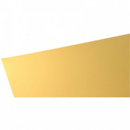 PAQUET DE 10 FEUILLES PAPIER DESSIN COULEUR FORMAT 50X65 CM 160 G JAUNE CITRON