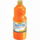FLACON DE 1 LITRE DE GOUACHE LIQUIDE LAVABLE GIOTTO ORANGE