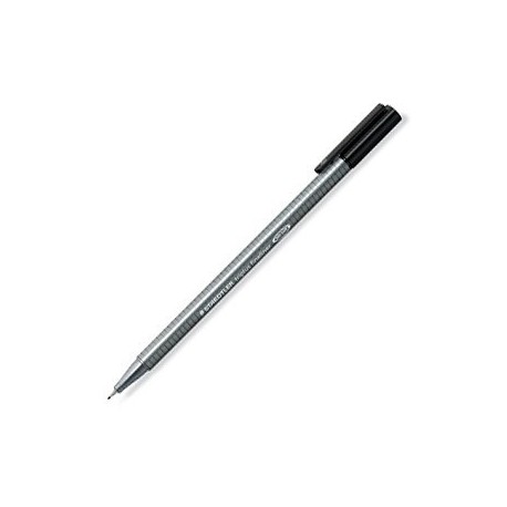 STYLO FEUTRE FIN FINELINER TRIPLUS NOIR