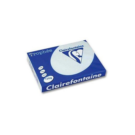 PAPIER REPRO A4 120GR   BLEU P/250F TROPHEE 1214