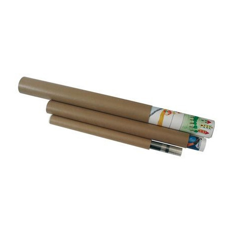 TUBES ROND CARTON BRUN DIAM 10 PQT10  LONG 96 CM PGPV