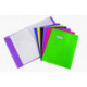 PROTEGE-CAHIER 17X22 RABATS PVC OPAQUE 20/100E BLEU x 20