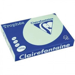 PAPIER REPRO A4 120GR   VERT P/250F TROPHEE 1216