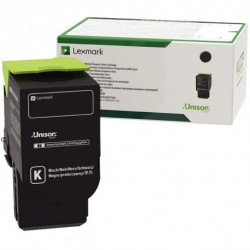 TONER À LA MARQUE LEXMARK C2320K0 NOIR