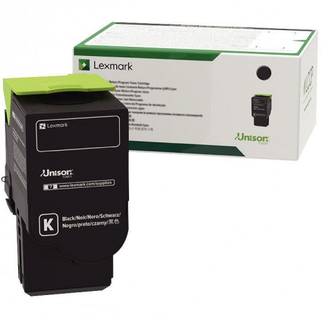 TONER À LA MARQUE LEXMARK C2320K0 NOIR