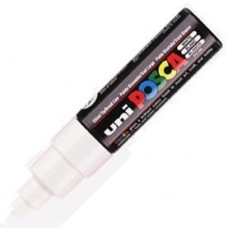 MARQUEUR PEINTURE  UNI POSCA OGIVE BLANC