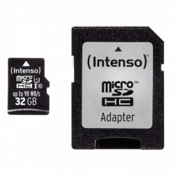 CARTE MÉMOIRE INTENSO MICRO SD UHS I PROFESSIONNEL 32 GO