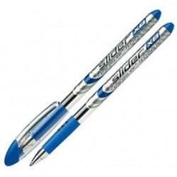 STYLO BILLE SLIDER XB BLEU DEMARRAGE ET SECHAGE DE ENCRE IMMEDIAT SCHNEIDE 1