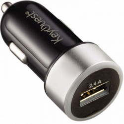 CHARGEUR VOITURE RAPIDE 1 PORT USB 2.4A