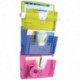 CORBEILLE MURALE SET DE 3  MULTICOLOR    