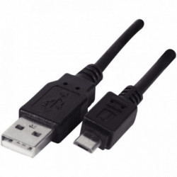 CORDON MICRO USB 2.0 B 0,5 MÈTRES