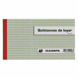 MANIFOLD QUITTANCES DE LOYER 12,5 X 21 CM 50 TRIPLICATAS