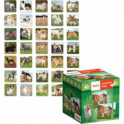 MÉMORY 70 PIÈCES LES CHIENS