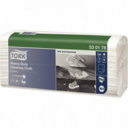 CHIFFON PQT100 MULTI-USAGES ULTRA-RÉSISTANT BLANC TRES ABSORBANT TORK 530179 CONTACT ALIM