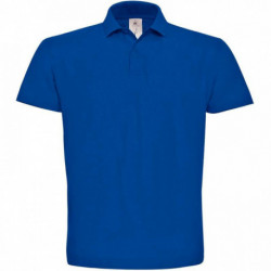 POLO COTON BLEU TAILLE L