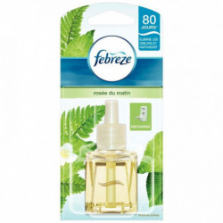 DESODORISANT RECHARGE P/DIFFUSEUR ÉLECTRIQUE SENTEUR ROSÉE DU MATIN 20ML FEBREZE