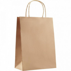 SAC CADEAU EN PAPIER BEIGE