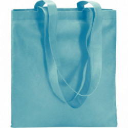 SAC SHOPPING AVEC ANSES TURQUOISE