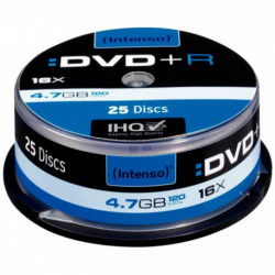 SPINDLE DE 25  DVD+R INTENSO 4,7 GO