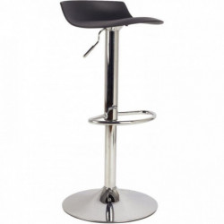 TABOURET HAUT RÉGLABLE NOIR