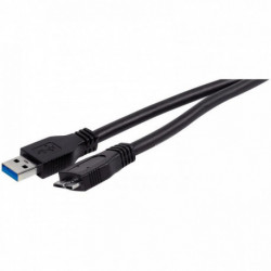 CORDON MICRO USB 3.0 B 1,8 MÈTRES