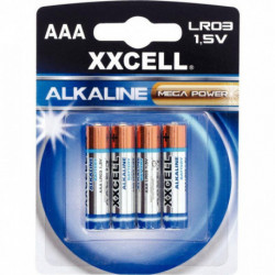 PILES BLISTER DE 4 - 1.5V LR03 ALCALINE XXCELL
