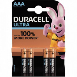 PILE DURACELL ULTRA POWER MN 2400 / LR03  PQT 4 5000394002692