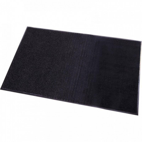 TAPIS 90 X 150 CM 3EN1GRATTANT TRES ABSORBANT ANTI POUSSIERE GRIS PASSAGE INTENSE 