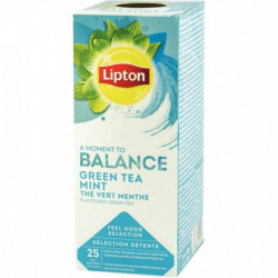 THÉ LIPTON VERT MENTHE *BOITE 25* SACHETS