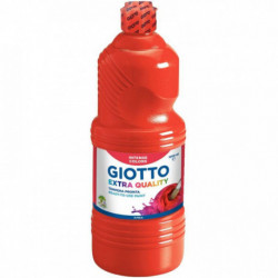 GOUACHE GIOTTO PAINT EXTRA QUALITY super concentrée Flacon 1L - rouge vermillon
