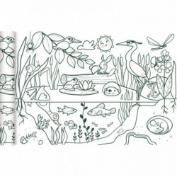 ROULEAU FRESQUE À COLORIER L'ÉCOSYSTÈME