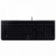 CLAVIER FILAIRE CHERRY KC-1000 USB NOIR 925549