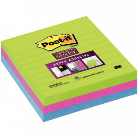 BLOC REPOSITIONNABLE  STICKY 70F L 101X101 PQT3