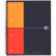 CAHIER SPIRALE ACTIVEBOOK A4+ 5X5 160P PERF  80G COUV PP +1INTERC   OXFORD 1001043 FAB France PEFC SCRIBZEE